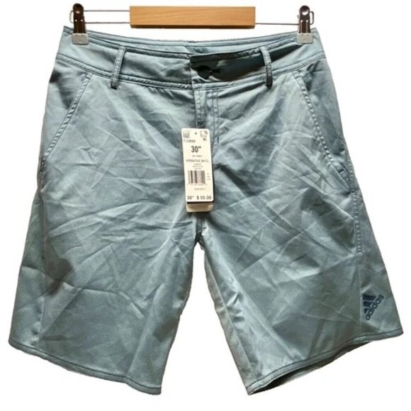 Adidas Men's Swim Shorts Versatile Casual 30" Waist Legacy Blue Swimwear NWT - Picture 1 of 12